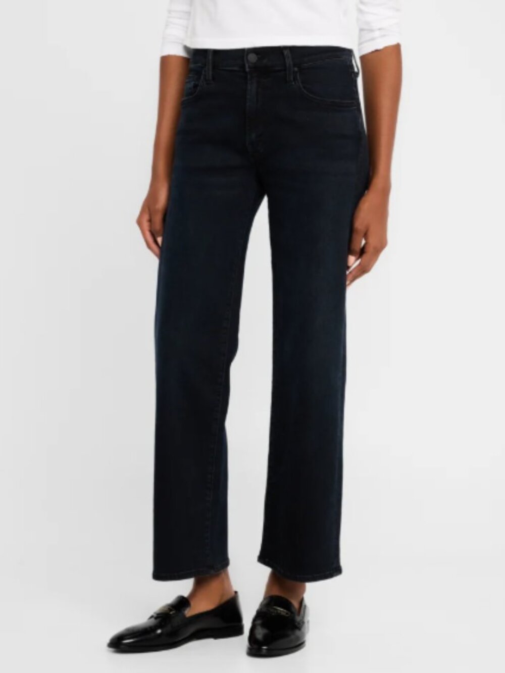 MOTHER The Mid Rise Rambler Zip Ankle Jeans – Night in Venice – Size 26 – NWT - Picture 16 of 16